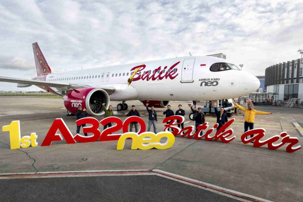  Batik Air receives its first A320neo www wingsmagazine com
