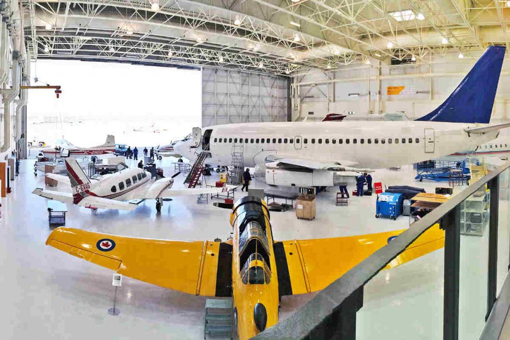 SAIT, advanced aviation training at the Art Smith Aero Centre Wings