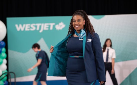 WestJet debuts new, gender neutral uniforms with name tag space for ...