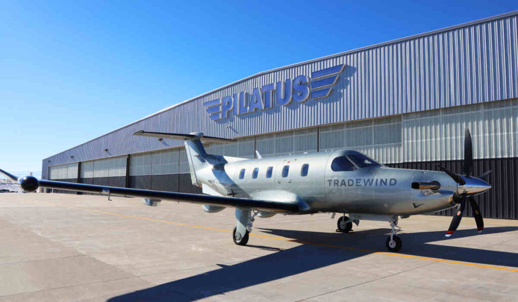 Pilatus delivers PC-12 NGX to Tradewind
